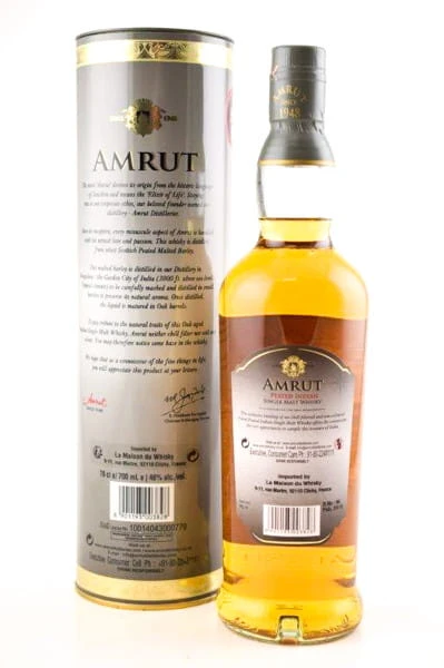 Amrut Peated 46%vol. 0,7l – Bild 2