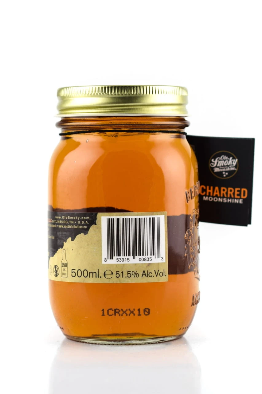 Ole Smoky Charred Moonshine 51,5%vol. 0,5l – Bild 2