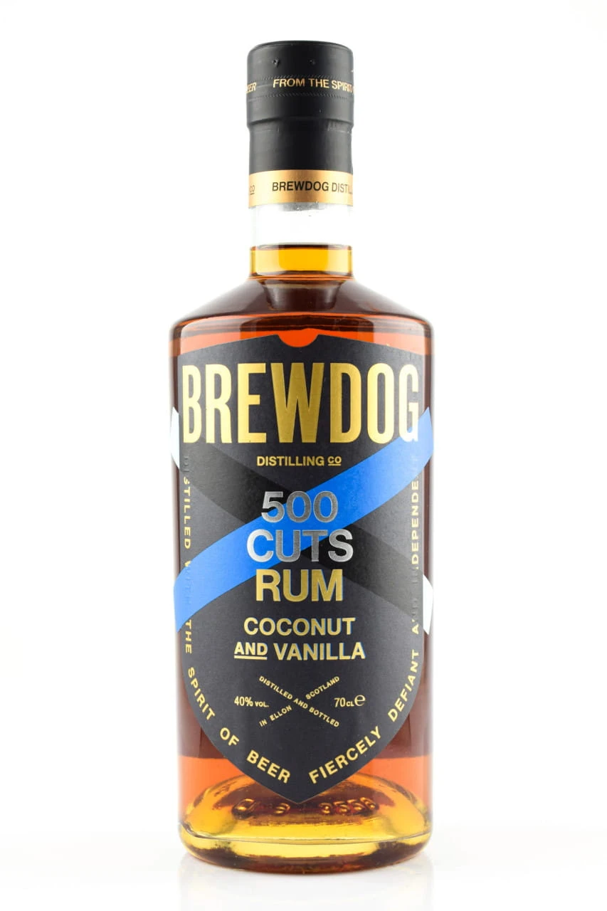 BrewDog 500 Cuts Rum Coconut And Vanilla 40%vol. 0,7l