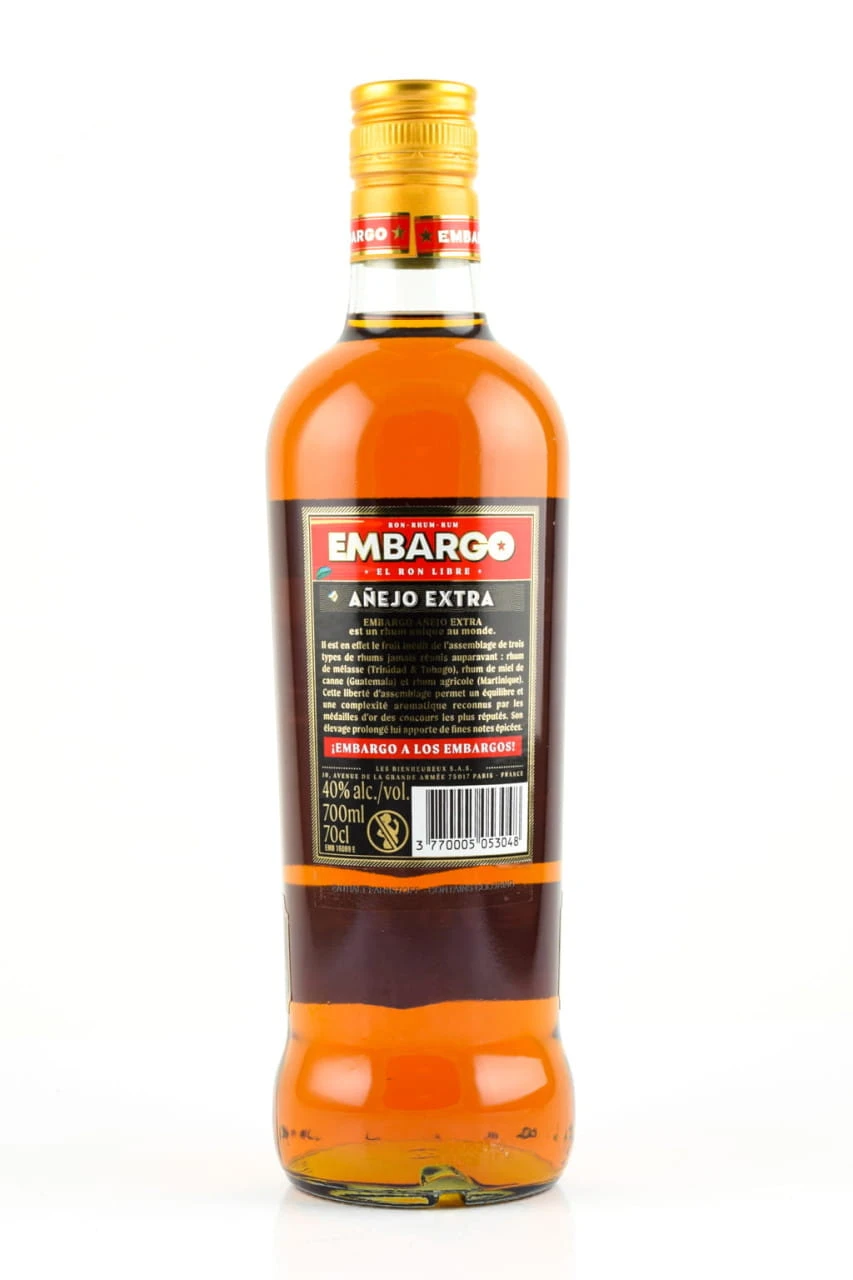 Embargo Anejo Extra – Bild 2