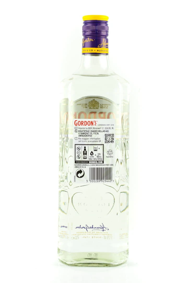 Gordon's London Dry Gin 37,5%vol. 0,7l – Bild 2