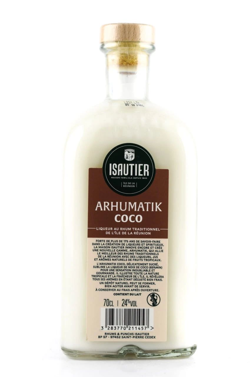 Isautier Arhumatik Coco 24%vol. 0,5l – Bild 2
