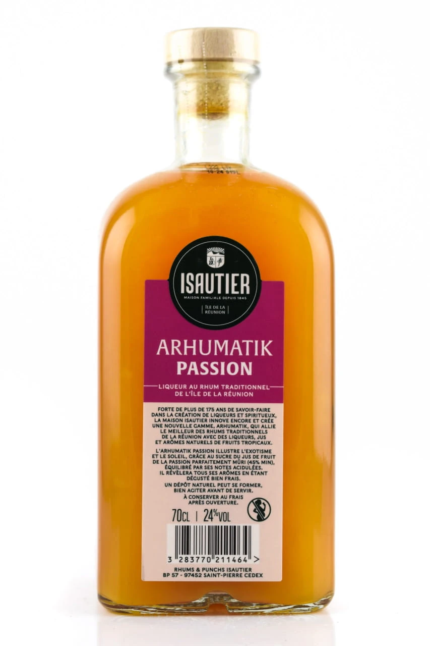 Isautier Arhumatik Passion 24%vol. 0,5l – Bild 2