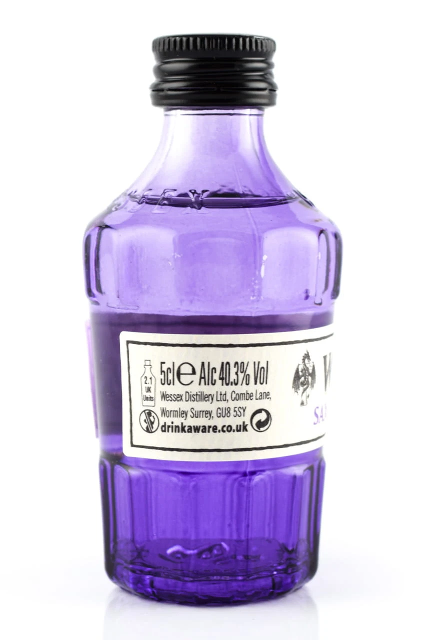 Wessex Saxon Garden Gin 40,3%vol. 0,05l – Bild 2