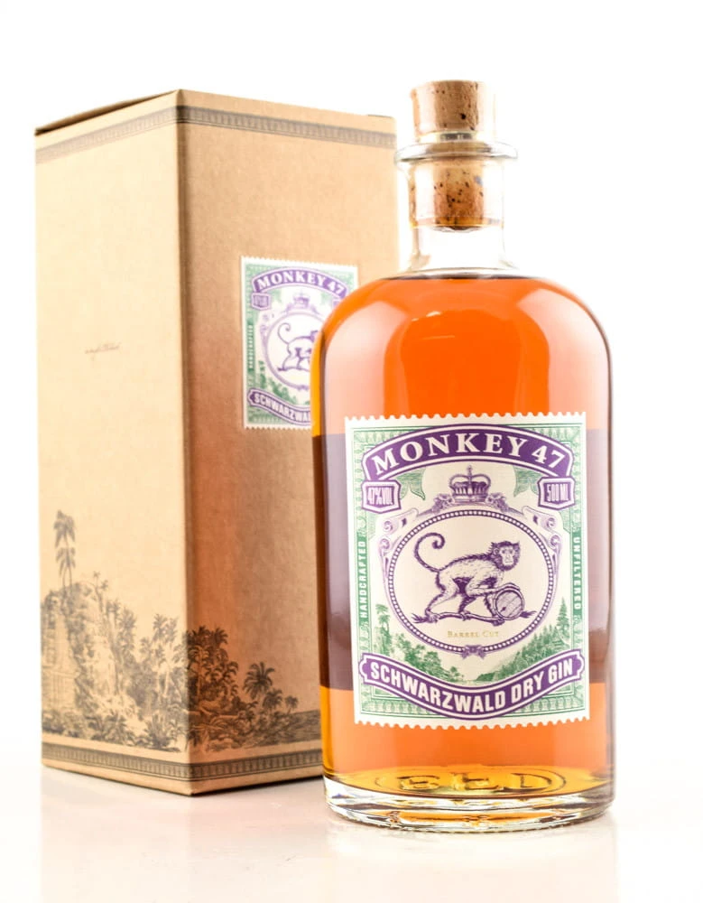 Monkey 47 Barrel Cut Schwarzwald Dry Gin 47%vol. 0,5l