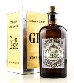 Monkey 47 Schwarzwald Dry Gin 47%vol. 0,5l - In Holzkiste