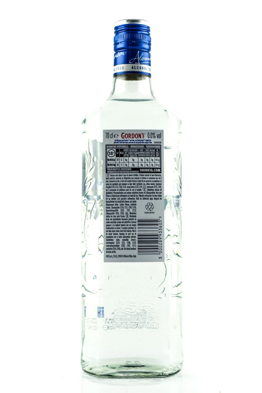 Gordon's 0,0%vol. Alkoholfrei 0,7l – Bild 2