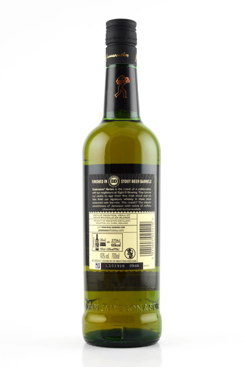 Jameson Caskmates Stout Edition 40%vol. 0,7l – Bild 2