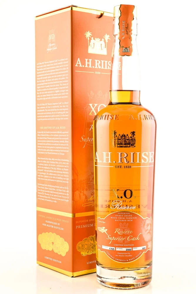 A.H. Riise XO Reserve Superior Cask 40%vol. 0,7l