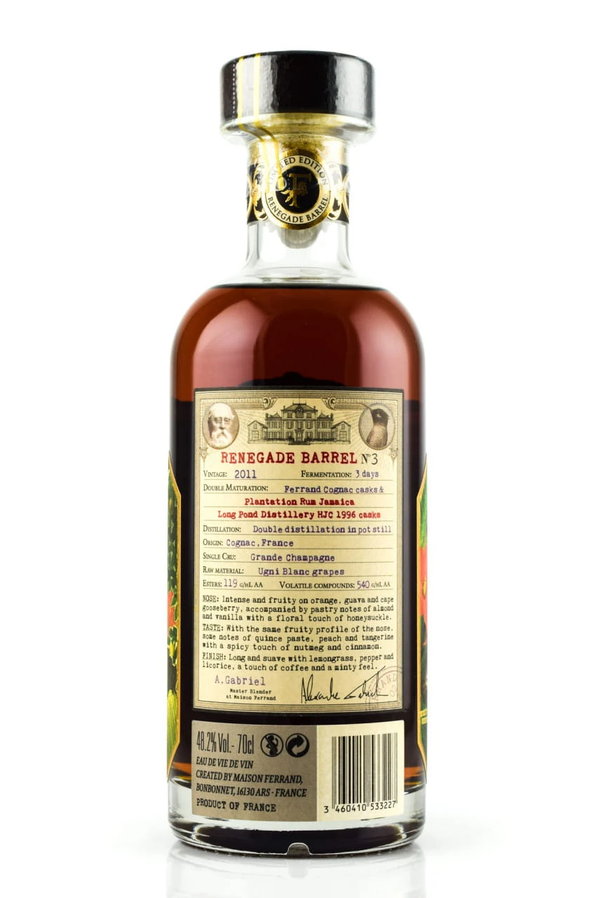 Ferrand Renegade Barrel No. 3 48,2%vol. 0,7l – Bild 3