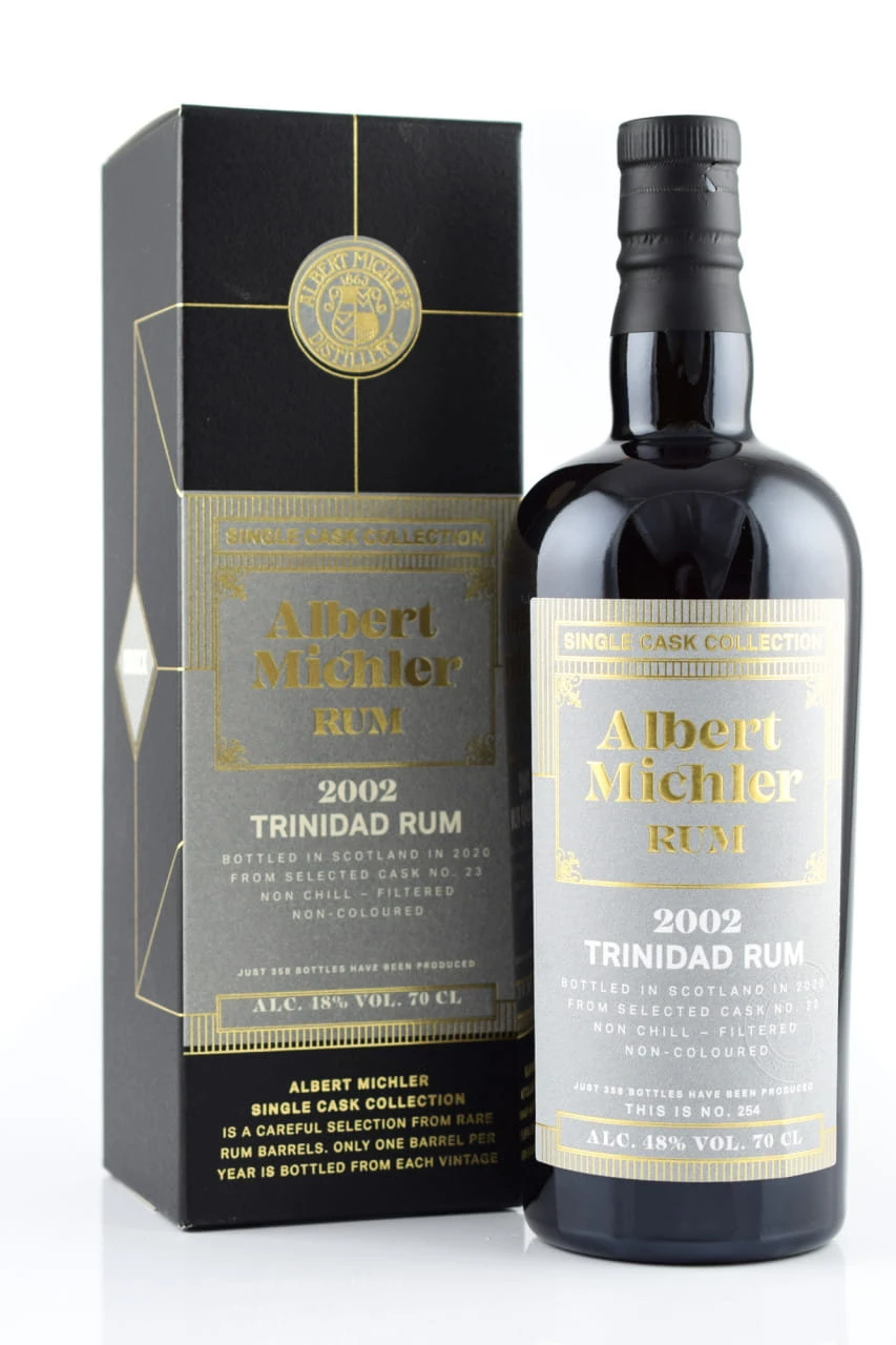 Albert Michler Single Cask Collection Trinidad 2002/2020 48%vol. 0,7l