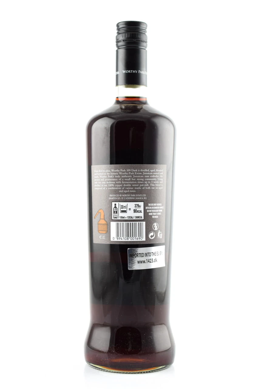 Worthy Park 109 Jamaican Rum 54,5%vol. 1,0l – Bild 2