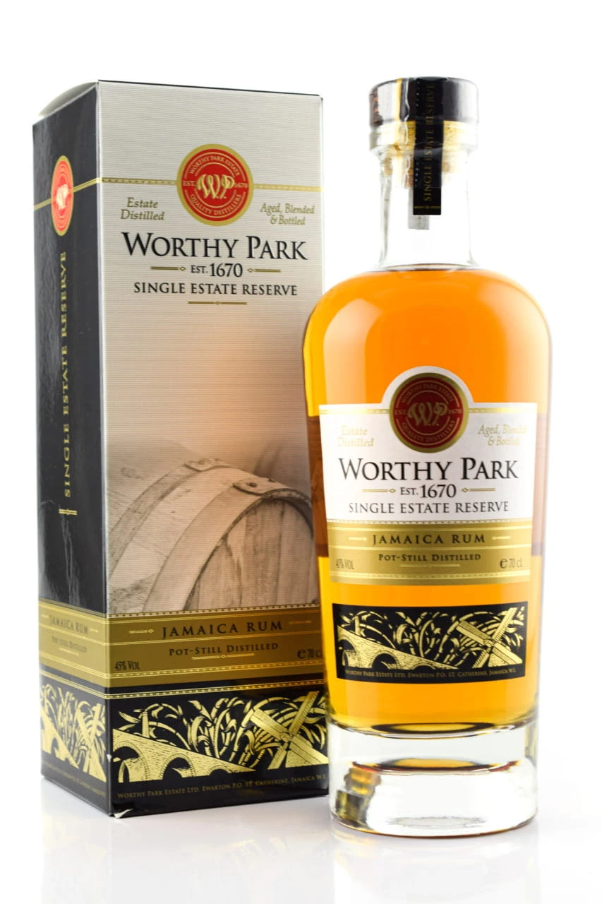 Worthy Park Single Estate Reserve 45%vol. 0,7l