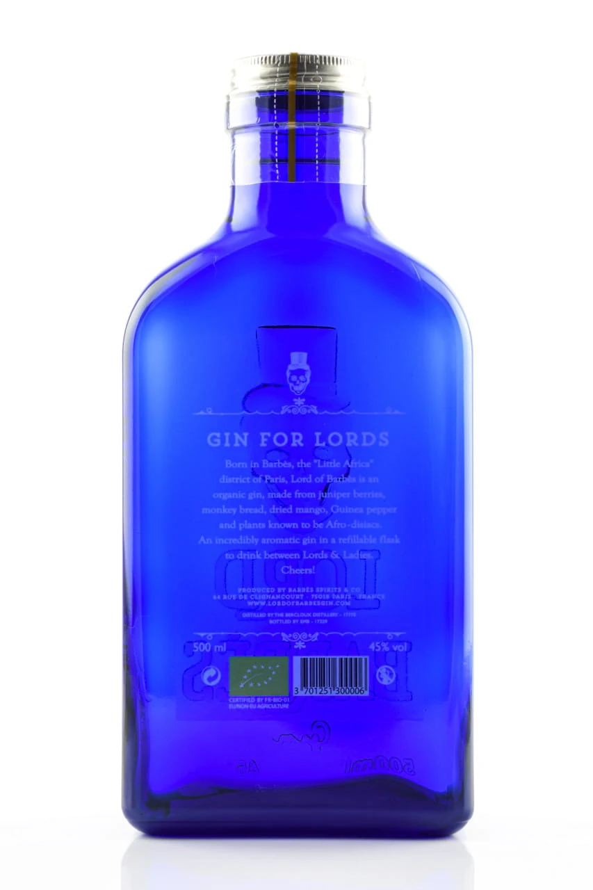Lord Of Barbès Gin 45%vol. 0,5l – Bild 2