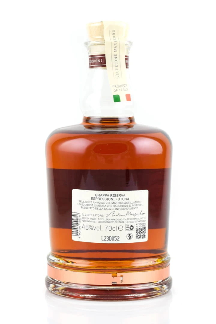 Espressioni Futura Grappa Riserva Marzadro – Bild 3