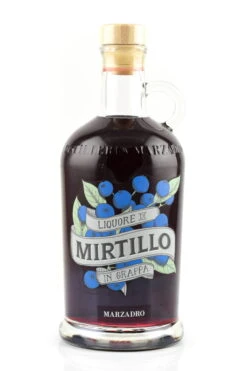 Liquore De Mirtillo In Grappa Marzadro