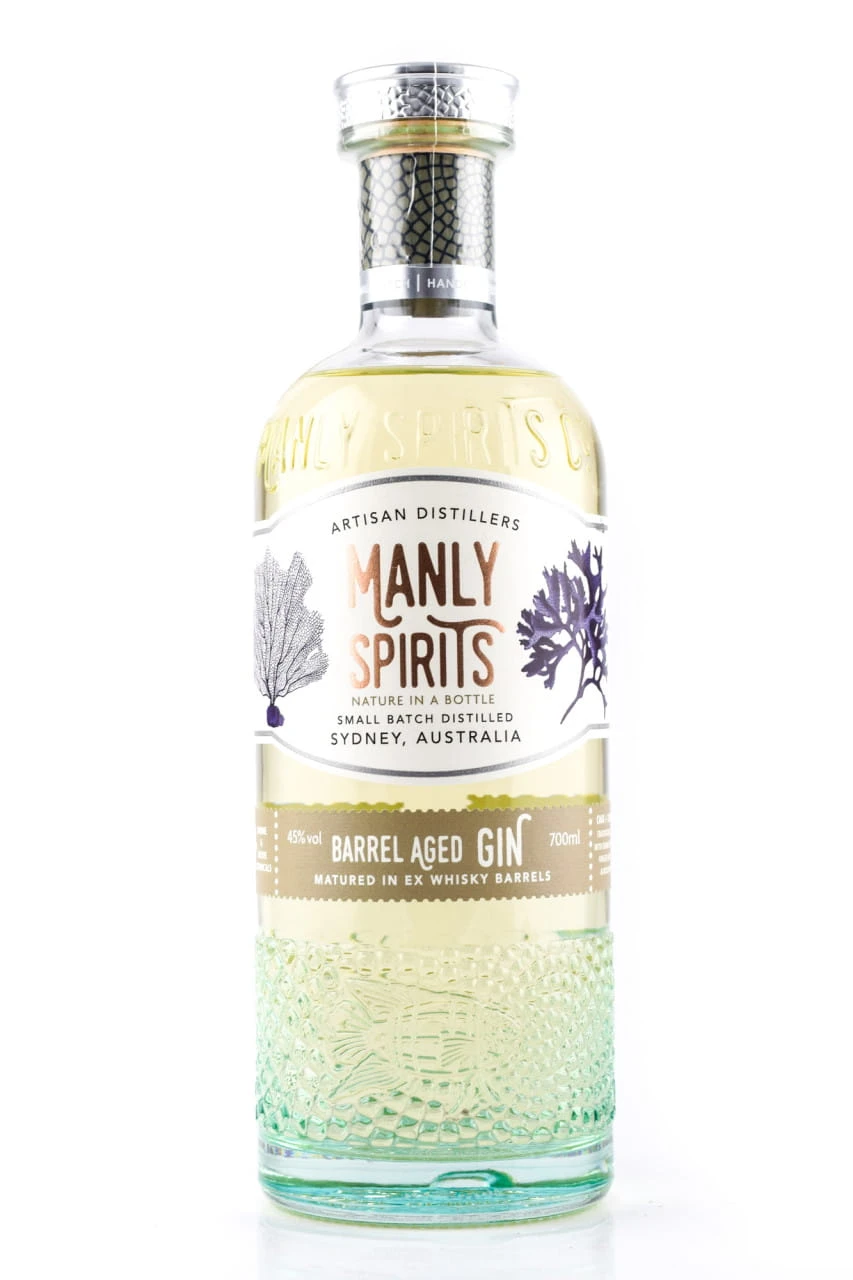 Manly Spirits - Whisky Barrel Aged Gin 45%vol. 0,7l