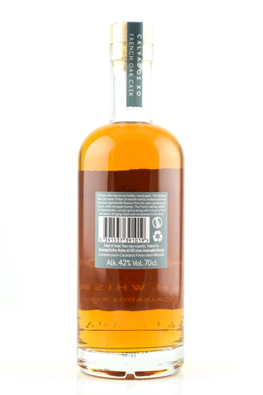 Glendalough Calvados Finish 42%vol. 0,7l – Bild 2