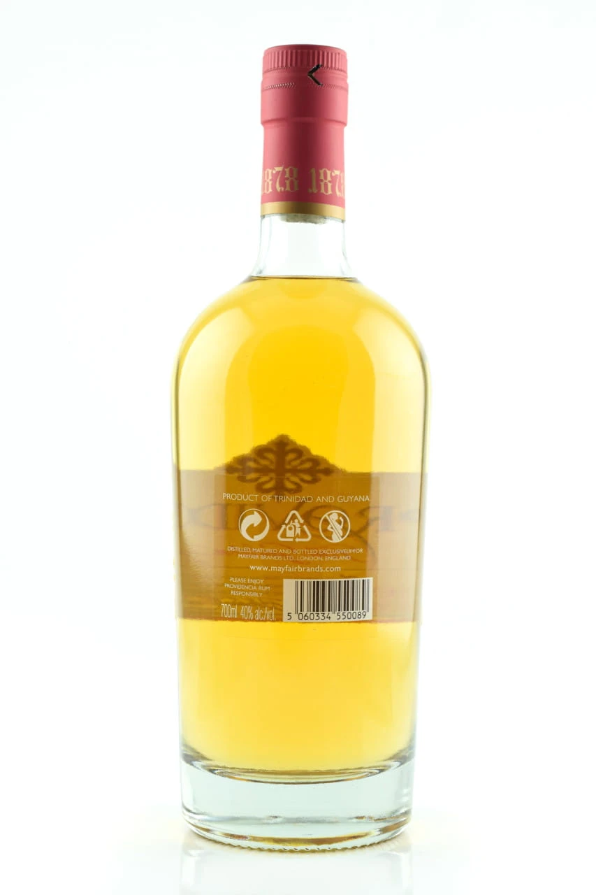 Providencia Fine Golden Rum 40%vol. 0,7l – Bild 2