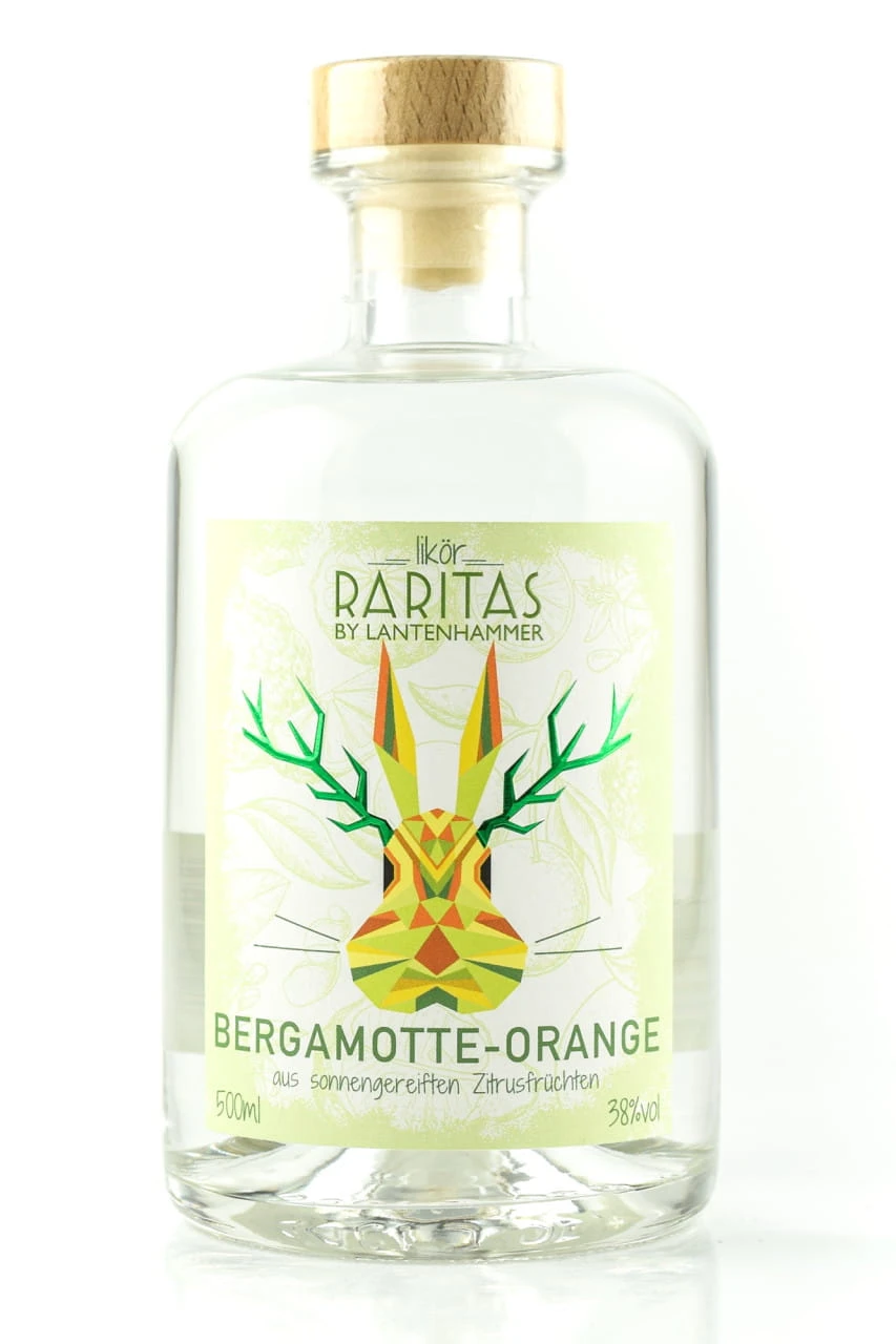 Bergamotte-Orange Likör Raritas By Lantenhammer