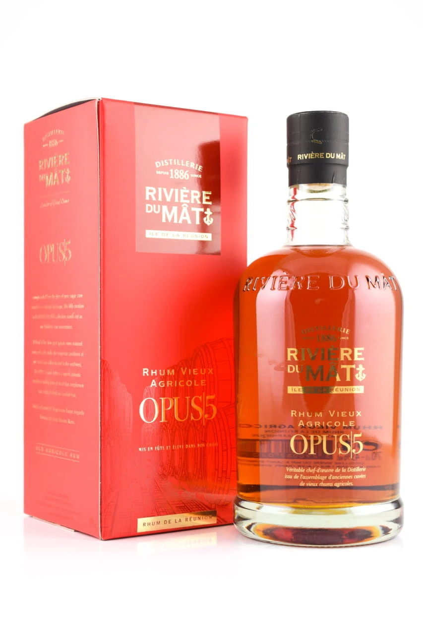 Rivière Du Mât Opus 5 43%vol. 0,7l