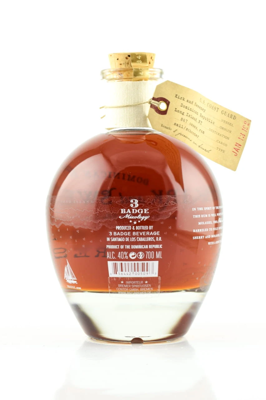 Kirk & Sweeney Gran Reserva 40%vol. 0,7l – Bild 2