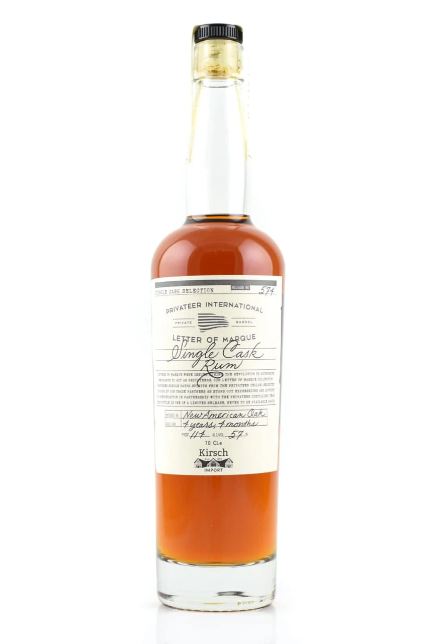 Letter Of Marque - Privateer International Pot Still Single Cask #574