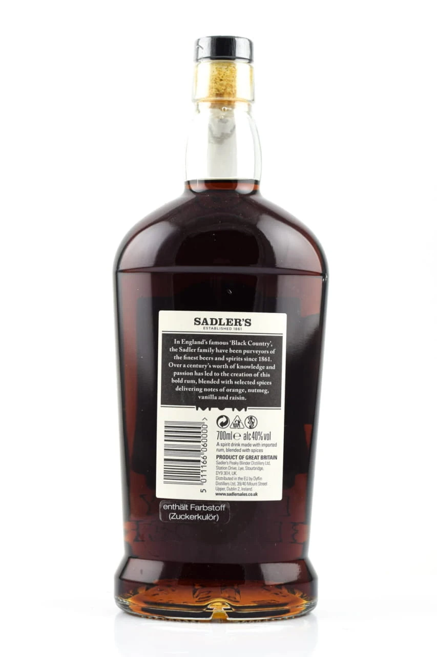 Peaky Blinder Black Spiced Rum – Bild 2