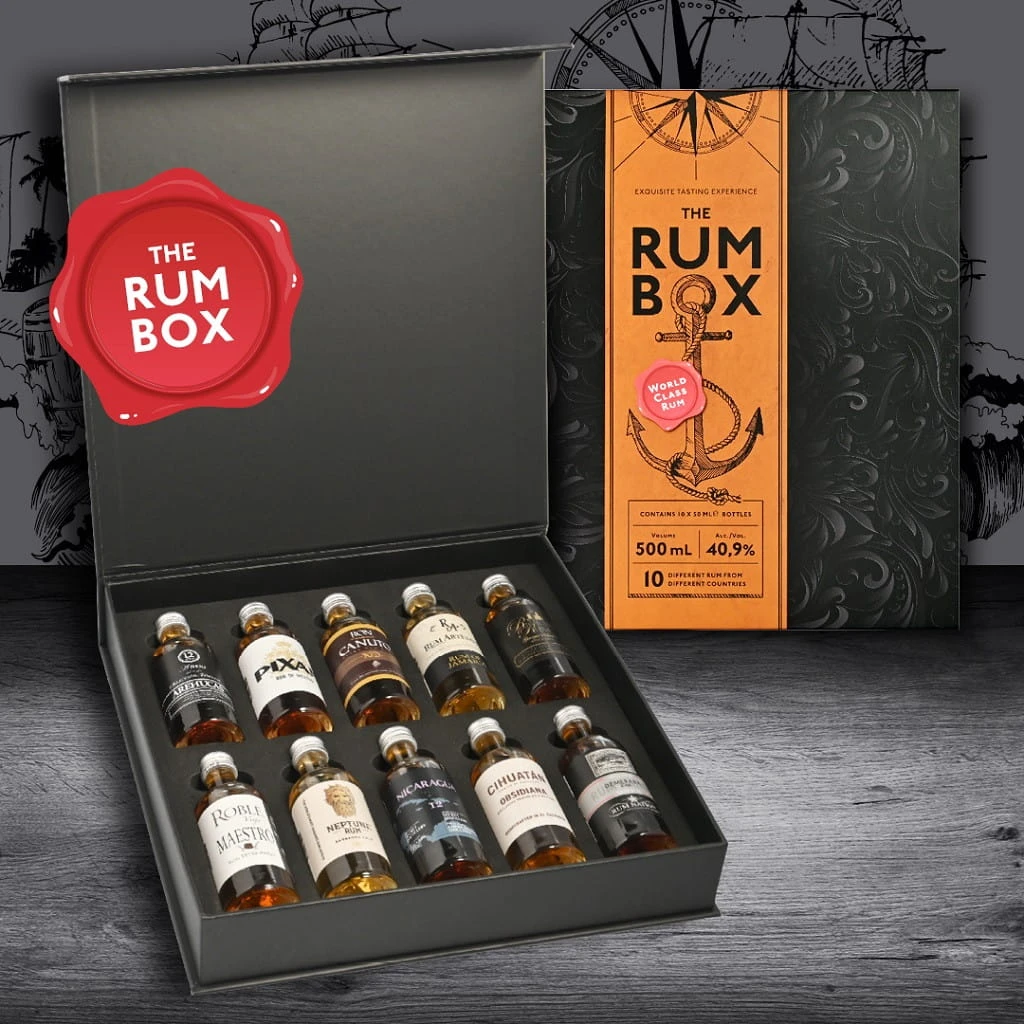The Rum Box - World Rum Tour - Red Edition – Bild 4
