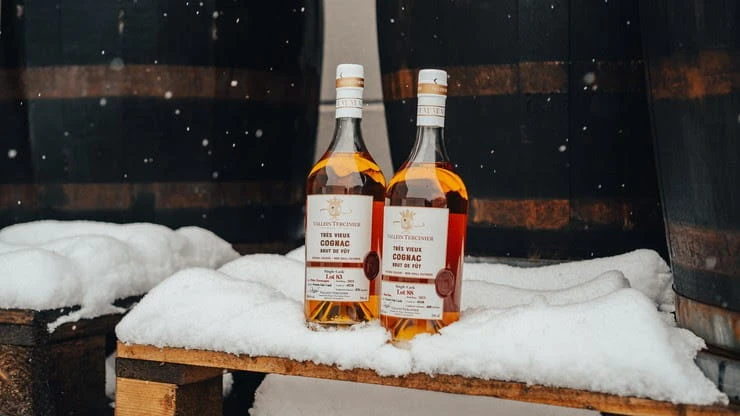 Très Vieux Brut De Fut Petite Champagne Lot 83 Vallein Tercinier – Bild 3